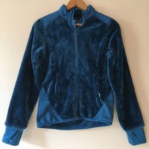 Teal Green Soft Jacket Girls L All In Motion